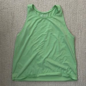 Outdoor Voices, tank top, green, worn once or twice hang to dry EUC medium
